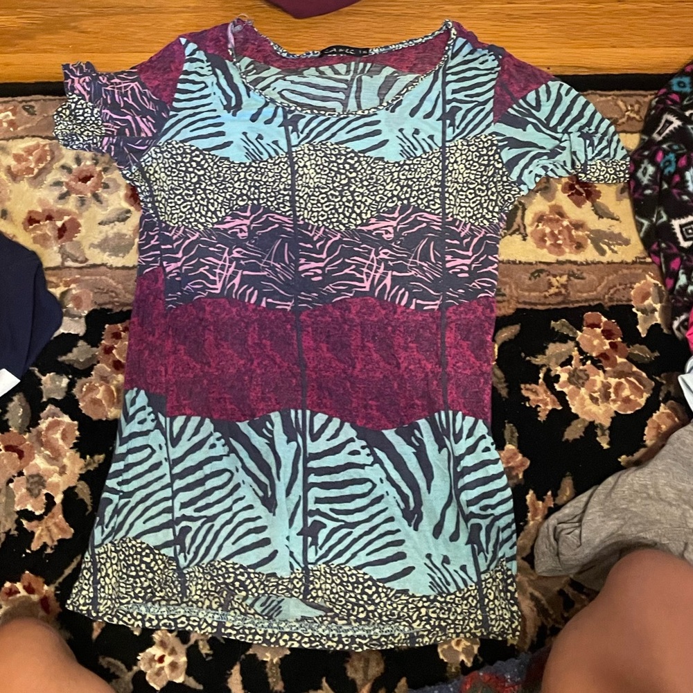 Patterned T-shirt - Picture 2 of 3